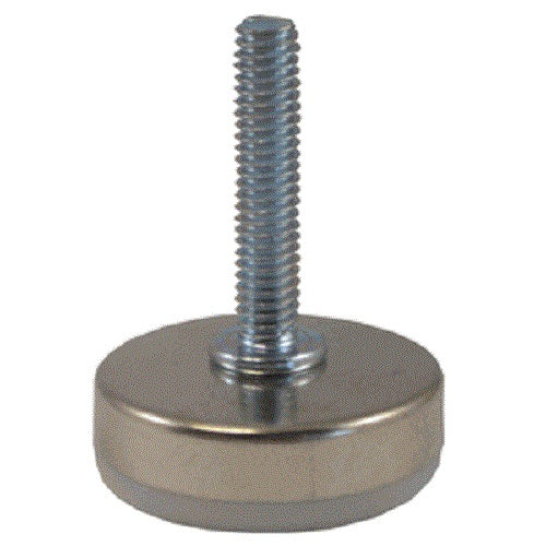 4 Non-swivel 1.5" Inch Stem Glide Levelers Nylon Base (5/16"-18 Thread)