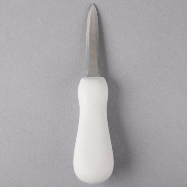 Mercer Culinary M33028A 3" Stainless Steel Boston Style Oyster Knife