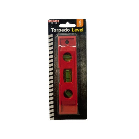 Torpedo Level with 3 Cells - 6" Length