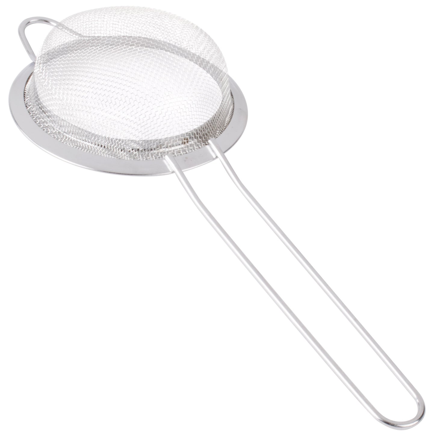 8" x 3" Stainless Steel Fine Mesh Strainer