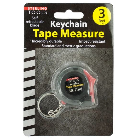 Mini Tape Measure Keychain