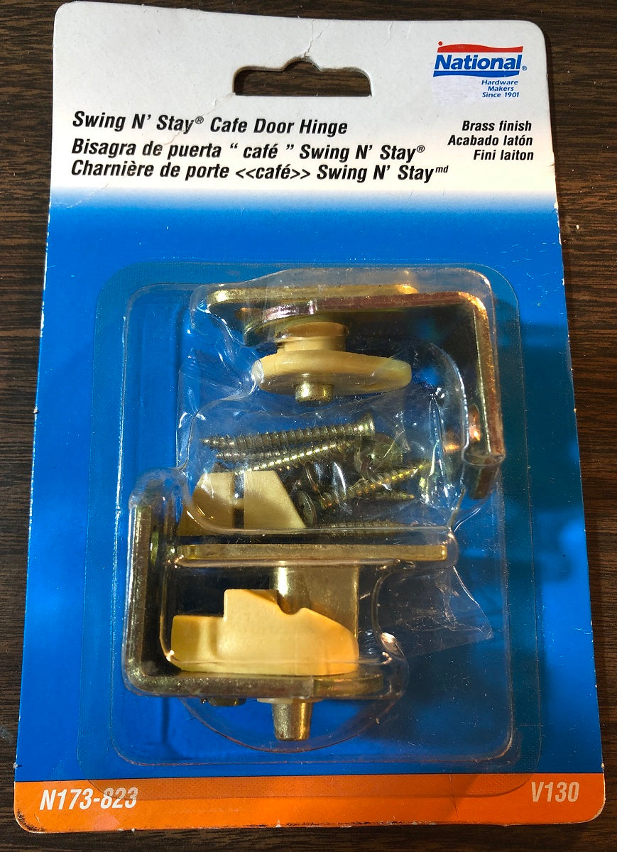 National Hardware Swing N' Stay Cafe Door Hinge