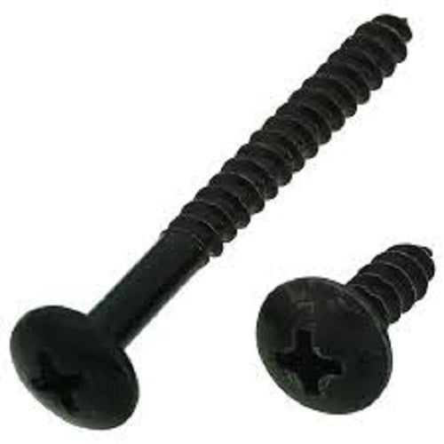 National Hardware Ornamental Bracket Screw Set Antique Black 8 Pack