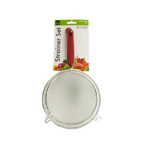 Mesh Metal Strainers (Set of 2)