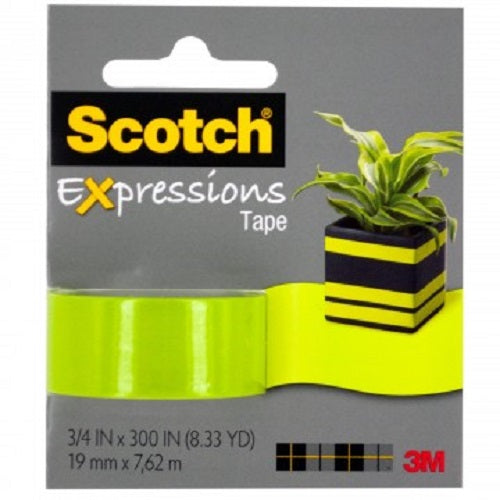 Scotch Lime Green Tape 3/4" x 300"