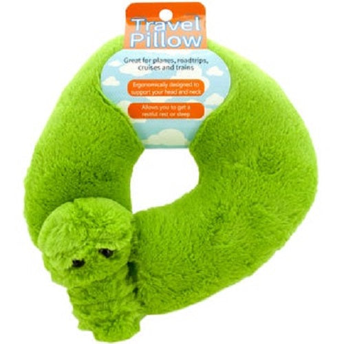Plush Alligator Travel Pillow