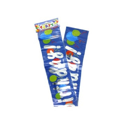 Fancy Foil Happy Birthday Banner (6' Foot)