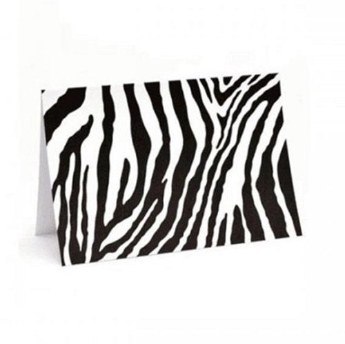 Gartner Studios Blank 4x6 Zebra Print Notecards/Envelopes (10 Count)