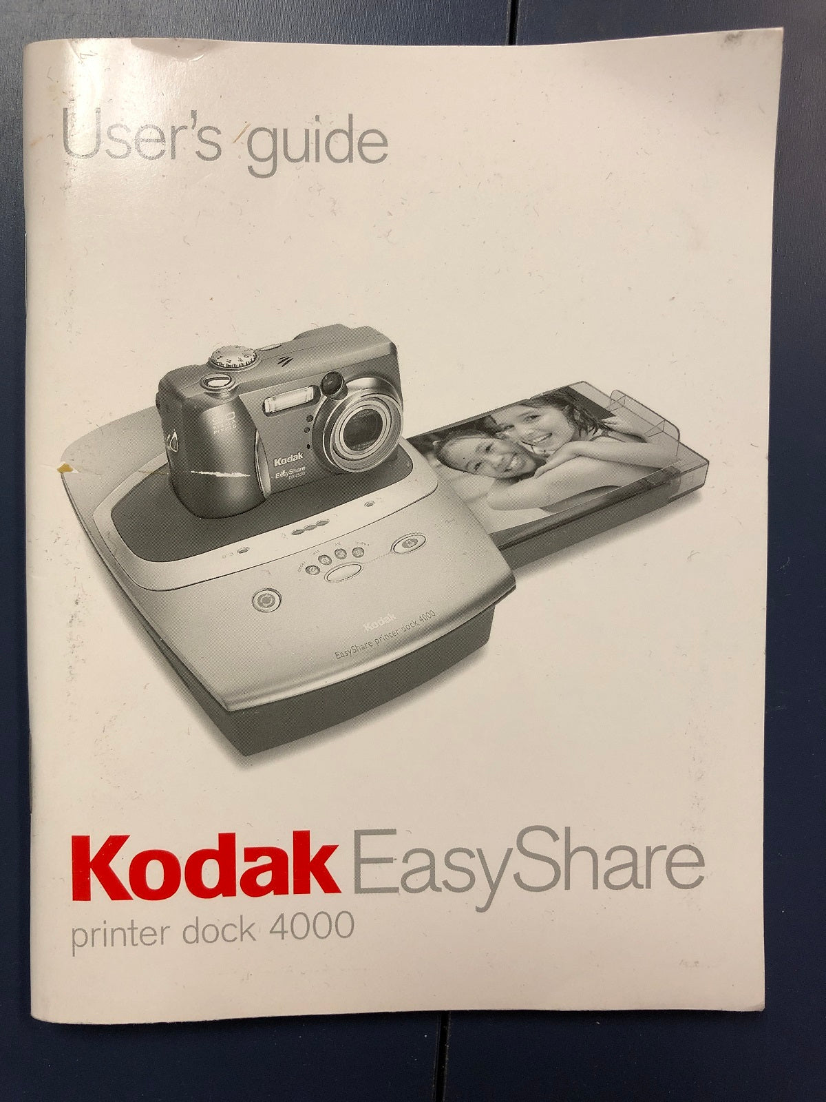 Kodak Easyshare Printer Dock 4000 Manual/User's Guide
