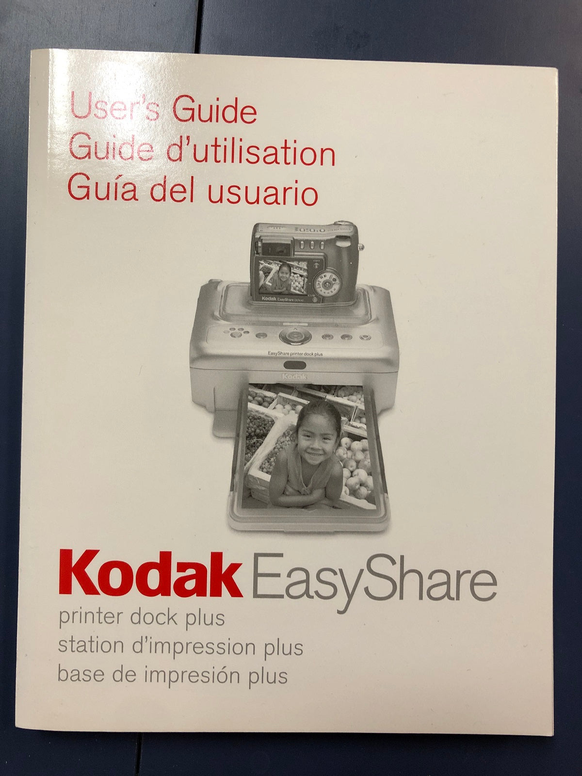 Kodak Easyshare Printer Dock Plus Manual/User's Guide
