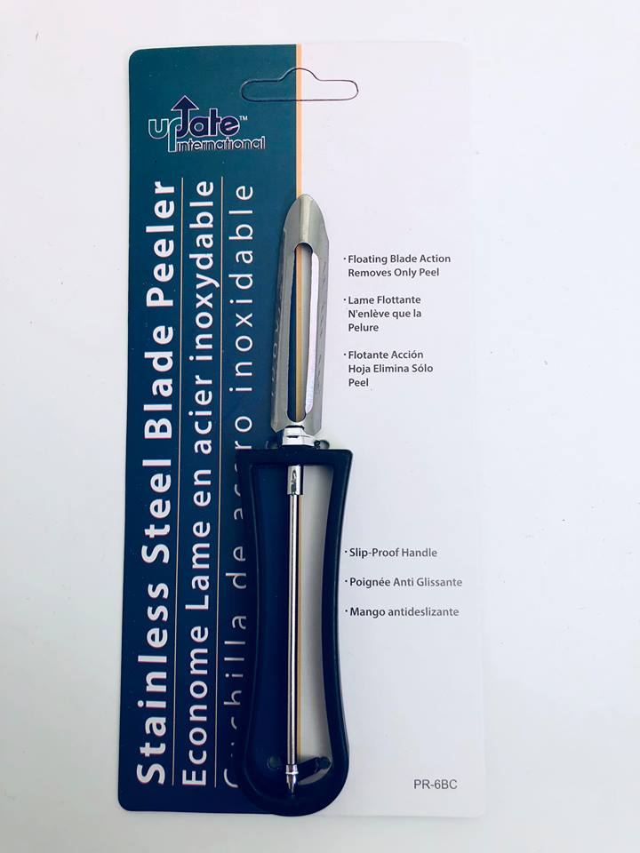 6" Floating Vegetable Peeler with Stainless Steel Blade