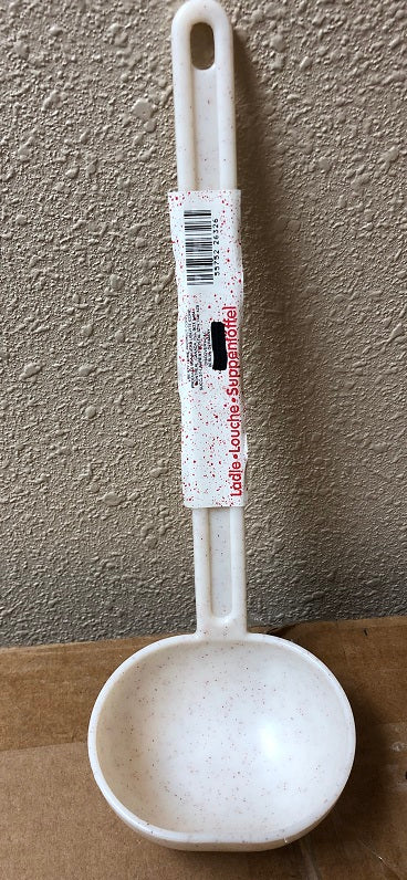 Kitchen/Soup Plastic Ladle with Speckled Finish
