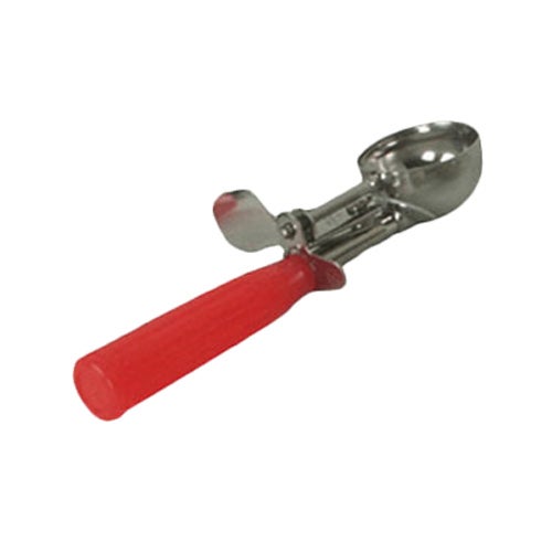 Thunder Group SLDS024 #24 Red Thumb Press 1 1/3 oz Ice Cream Disher