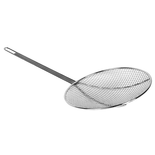 6" Round Mesh Stainless Steel Skimmer