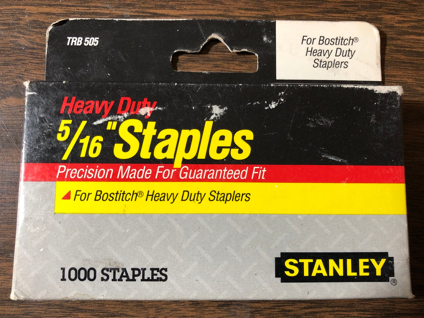 Stanley TRB 505 5/16" Heavy Duty Staples (1000 ct Pack)