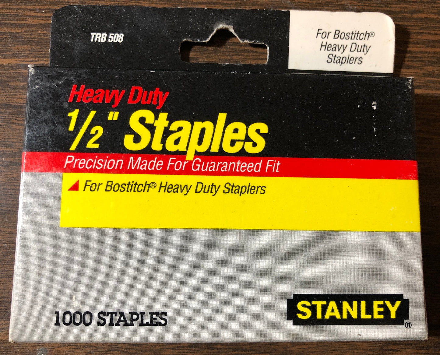 Stanley TRB 508 1/2" Heavy Duty Staples (1000 ct Pack)