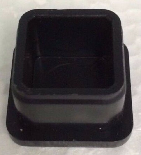 4 Plastic 3/4" Square Furniture Glide Tips