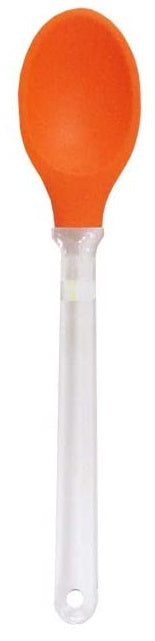 Orange Silicone Cooking Spoon