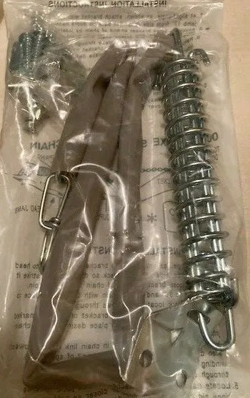 Deluxe Vinyl Covered Storm Door Crash Chain