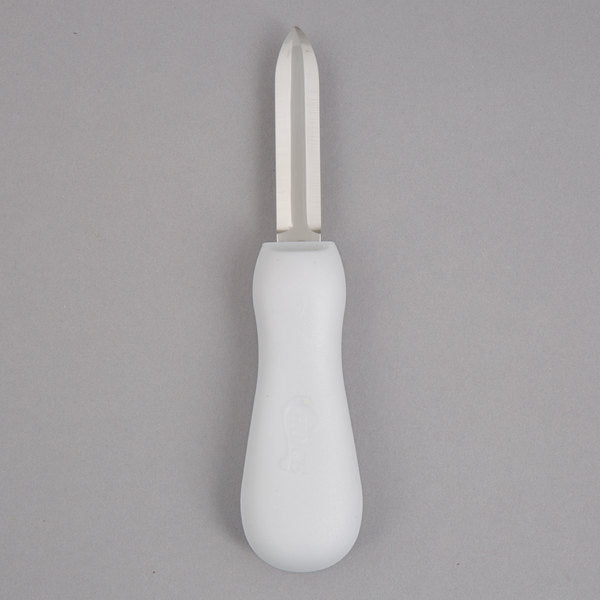 2.75" White New Haven Style Oyster Knife