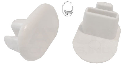 4 Oval Sling Inserts (1-1/8" x 3/4")