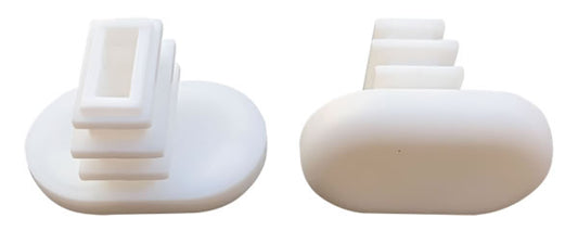 4 1-1/4" Oval Sling Inserts (1-1/4" x 3/4")