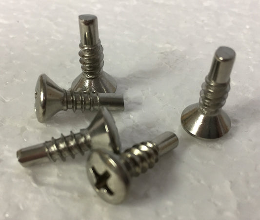 25 Stainless Steel Pilot Point Screws for Vinyl Straps