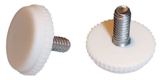 24 1/4"-20 Thread 5/8" Stainless Steel Threaded Stud Adjustable Glides