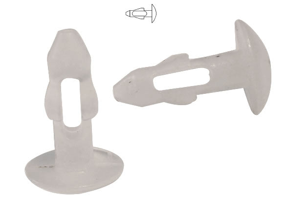 50 Small Rivets for Patio Vinyl Strapping