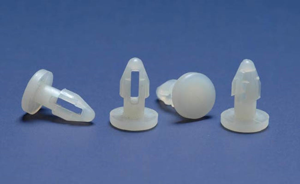 50 Short Shank Rivets for Vinyl Strapping