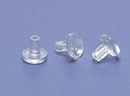 12 Clear Vinyl Bumpers for Outdoor Glass Tabletops