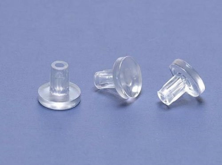 20 Clear Vinyl Bumpers for Outdoor Glass Tabletops