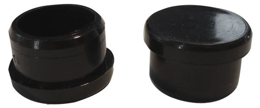 24 Round Flat Glide Inserts (1-1/8" O.D.  1" I.D.) for Furniture Tubing