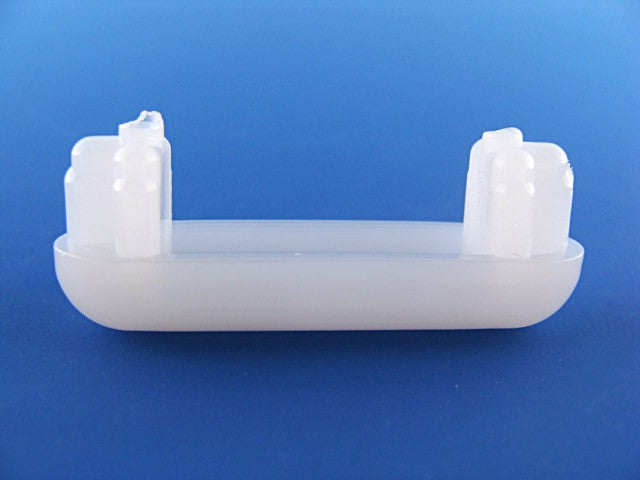 16 Oval Domed Insert Glide Caps 1-3/4" x 1/2" for Patio Furniture Tubing