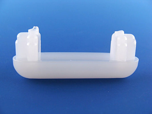 16 Oval Domed Insert Glide Caps 1-3/4" x 1/2" for Patio Furniture Tubing