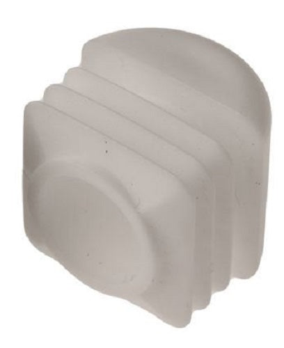 16 Square Multi-gauge Domed Glide Inserts - 7/8" Diameter for Chair/Tubing