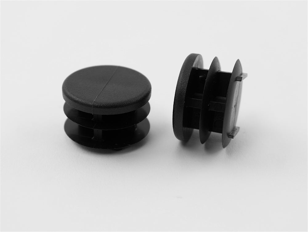 8 1" Round Multi-Gauge Flat Glide Inserts for Tubes/Patio Furniture Legs
