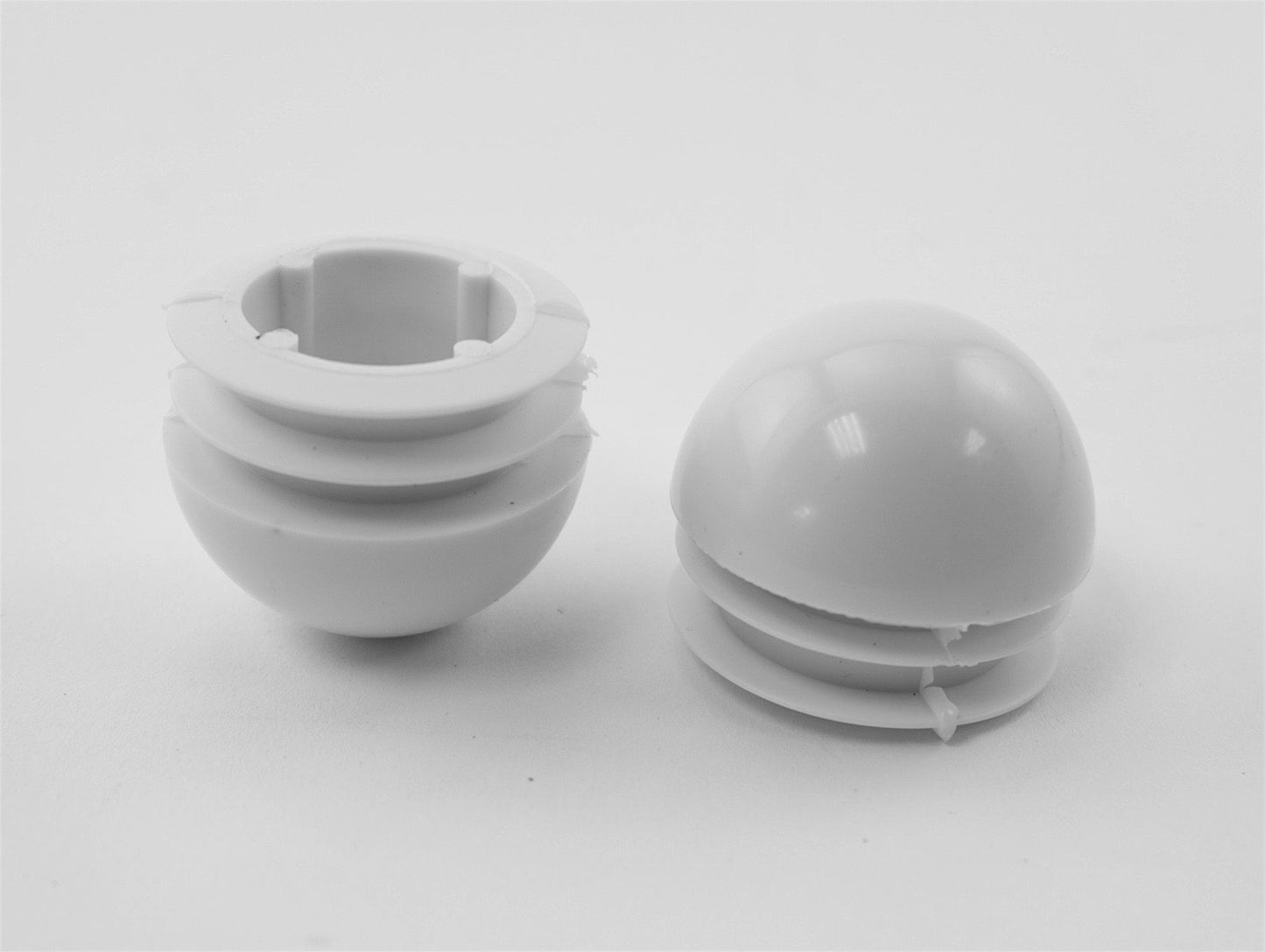 8 1.5" Round Multi-Gauge Ball Glide Inserts for Patio Furniture Tubes/Legs