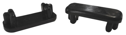 8 Flat Insert Glides - 1-3/4" x 3/4"  O.D. for Patio Furniture Tubes/Legs