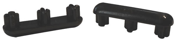 4 Domed Insert Glides - 2-1/4" x 9/16" O.D. for Patio Furniture Tubes/Legs