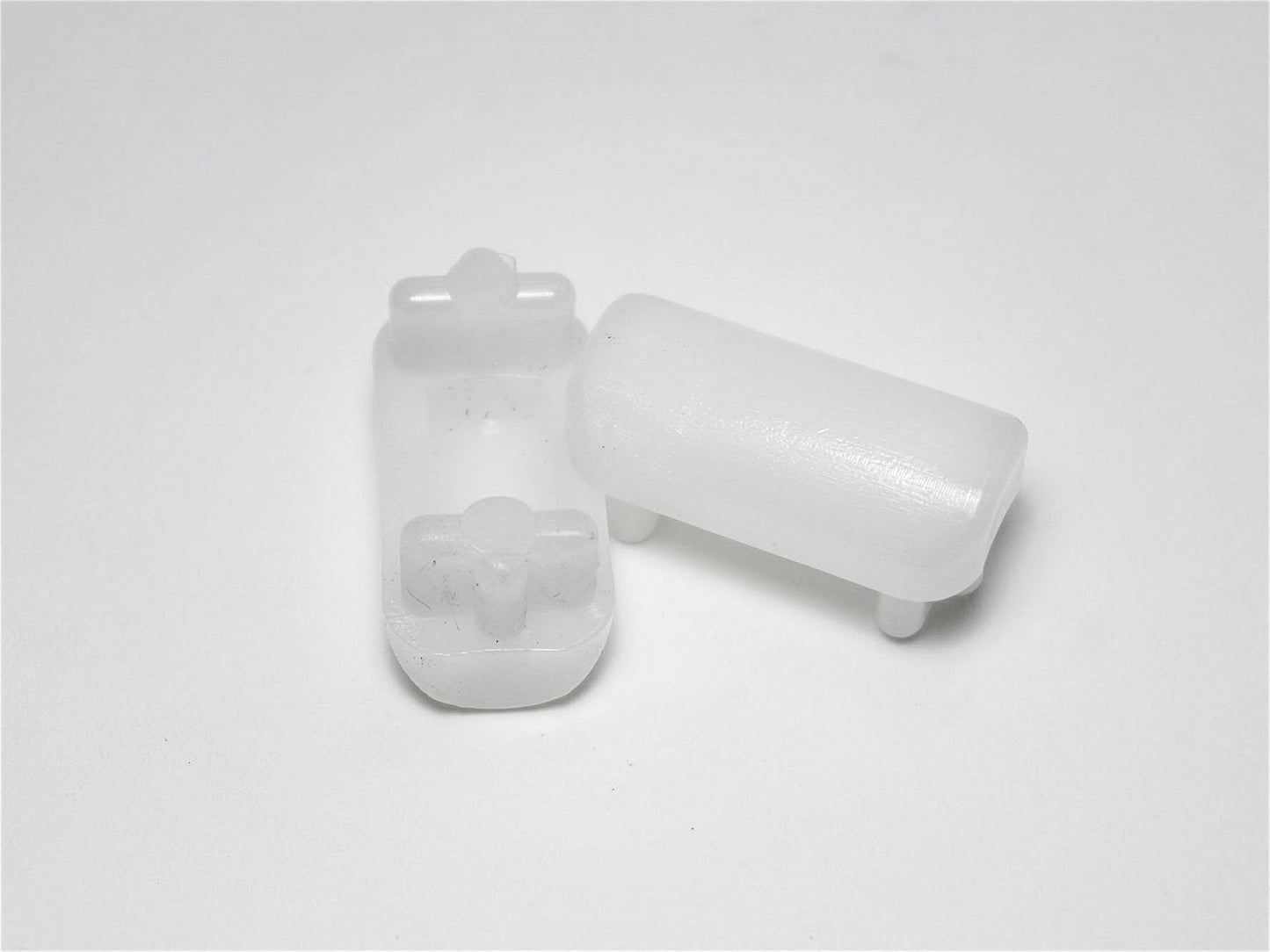 4 Domed Insert Glides - 1-1/2" x 3/4" O.D. for Patio Furniture Tubes/Legs