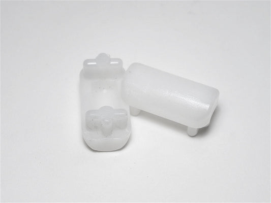 4 Domed Insert Glides - 1-1/2" x 3/4" O.D. for Patio Furniture Tubes/Legs