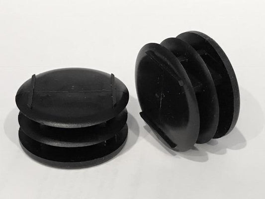 24 Round 1-1/2" Multi-Gauge Flat Insert Glides for Patio Furniture Legs