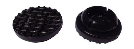 8 Wrought Iron 1"  Weld Cup Glides for Metal Weld Cups