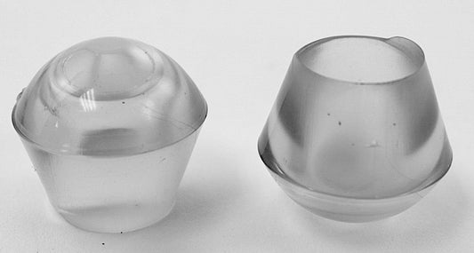 4 Vinyl Teardrop 5/8" Chair Leg/Tube Inserts