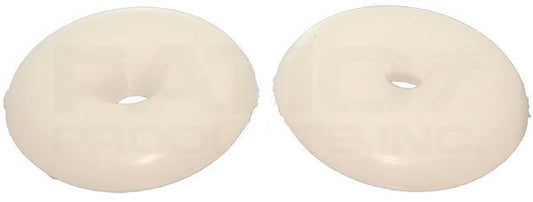 16 Nylon 1-1/8" Disk Cap Screw Glides for Patio Furniture Legs