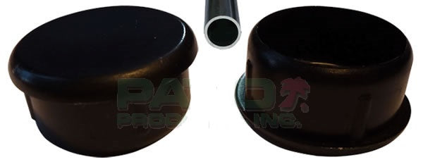 4 Round Glide Cap Inserts for 1-1/4" O.D. Patio Furniture Legs/Tubes
