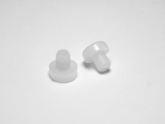 10 1/2" inch Nylon Stem Bumper Glides for Tubular Chair Bases