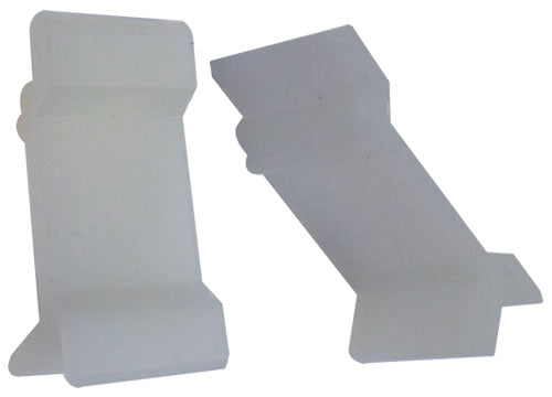 24 Table Rim Clips 1-5/16" x 3/4" - Helps Secure Tabletops in Rims