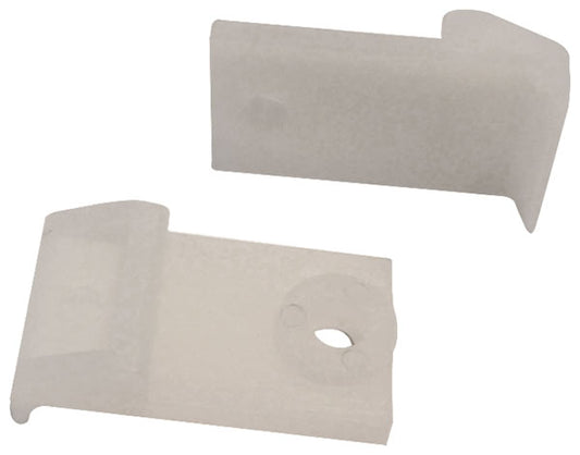4 Table Rim Clips 1.42" x  .77" - Helps Attach Rims to Table Legs